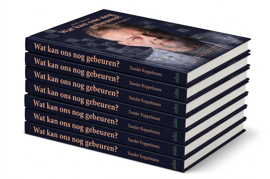 Gestapelde exemplaren van boeken, uitgegeven door Business Memoires